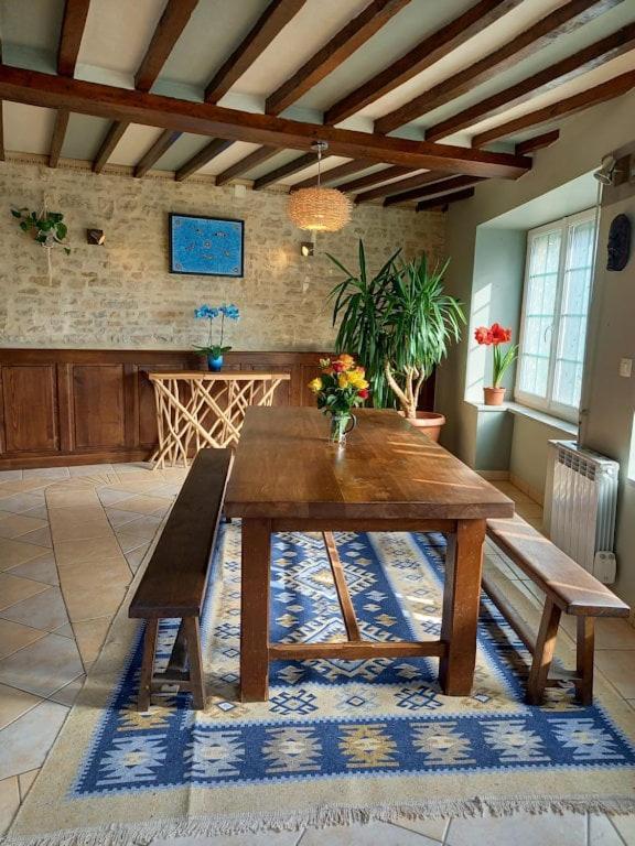 Chambres D'Hotes De Charme Entre Bayeux Et Les Plages Du Debarquement Sommervieu Exteriör bild